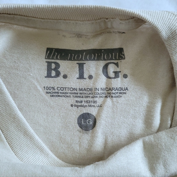 Brooklyn🏙 Mint LLC "Biggie" Tee👕 - Picture 5 of 10